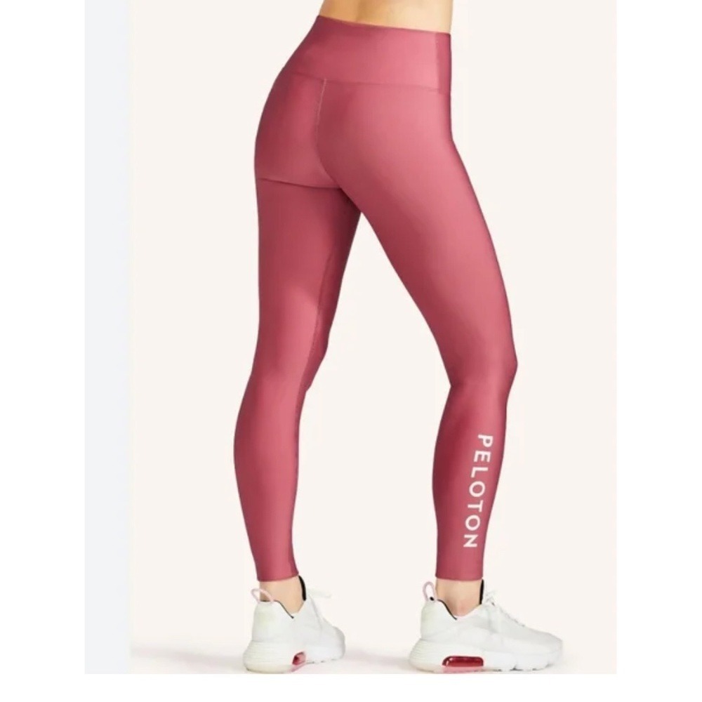 Womens‎ High Waisted Active Leggings Rose Pink Size S